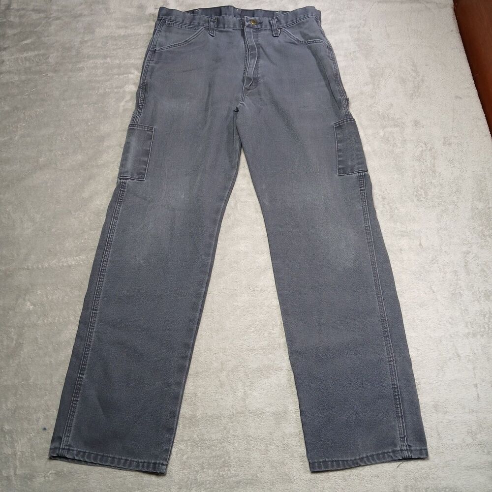 Bulwark FR Pants 36x34 Blue Canvas Flame-Resistant Field-Professional Work 36